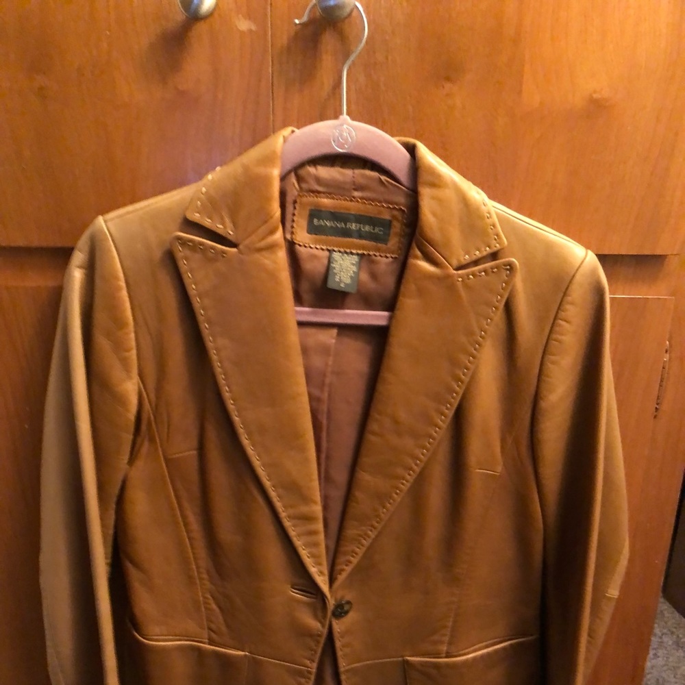 Leather jacket